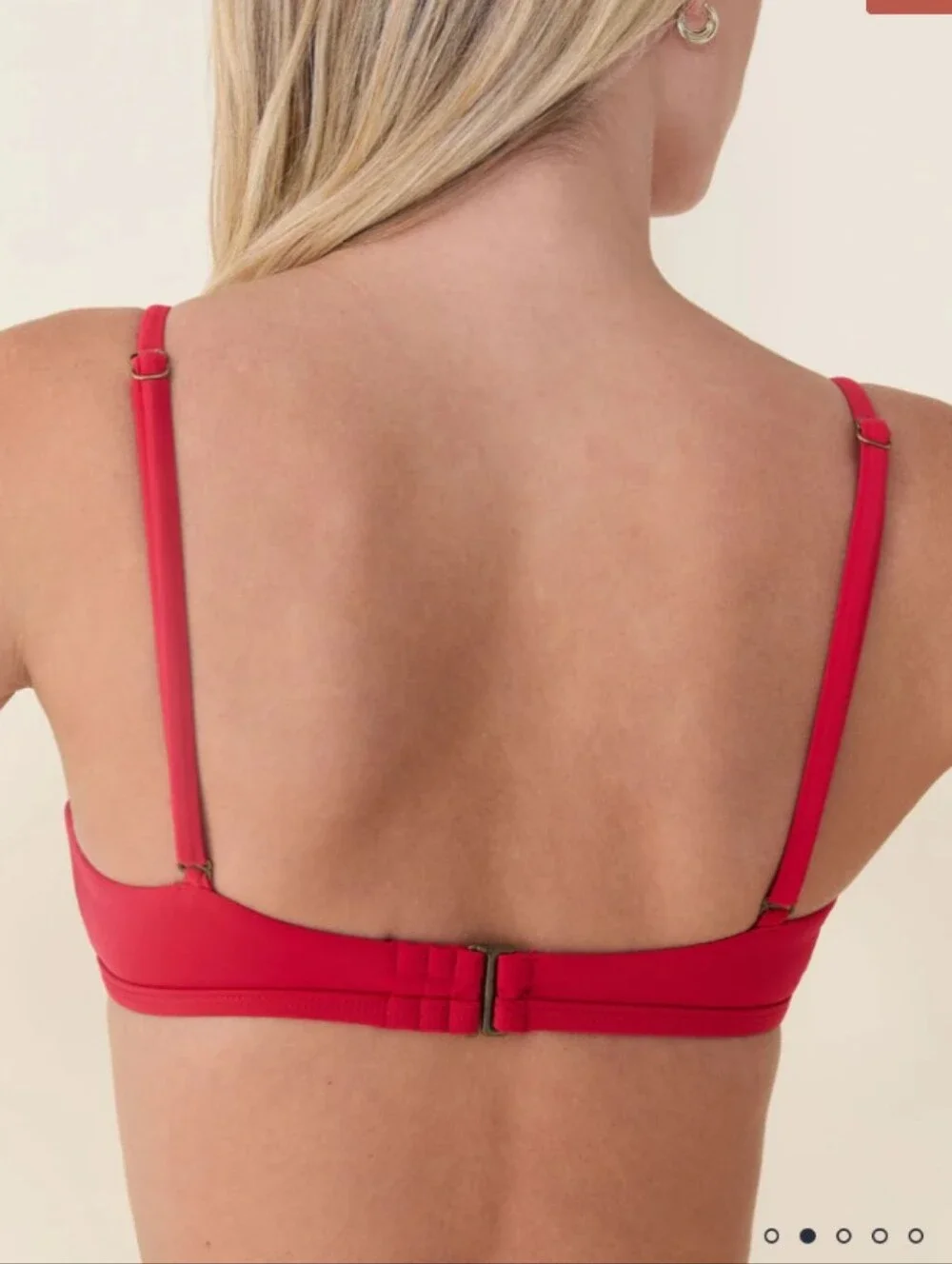 Andie The Valencia Bikini Top 2 Way Straps